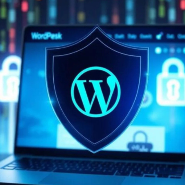 secure a WordPress website - Wordfence security dashboard showing malware scan