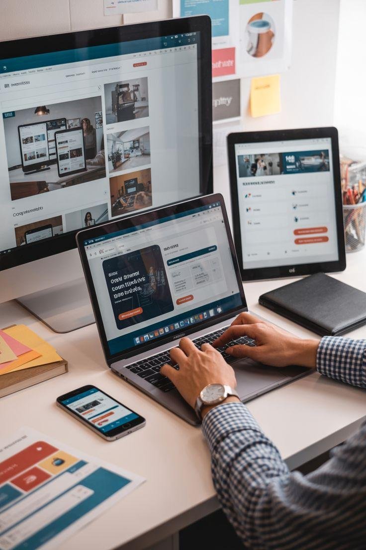 building a free website step by step