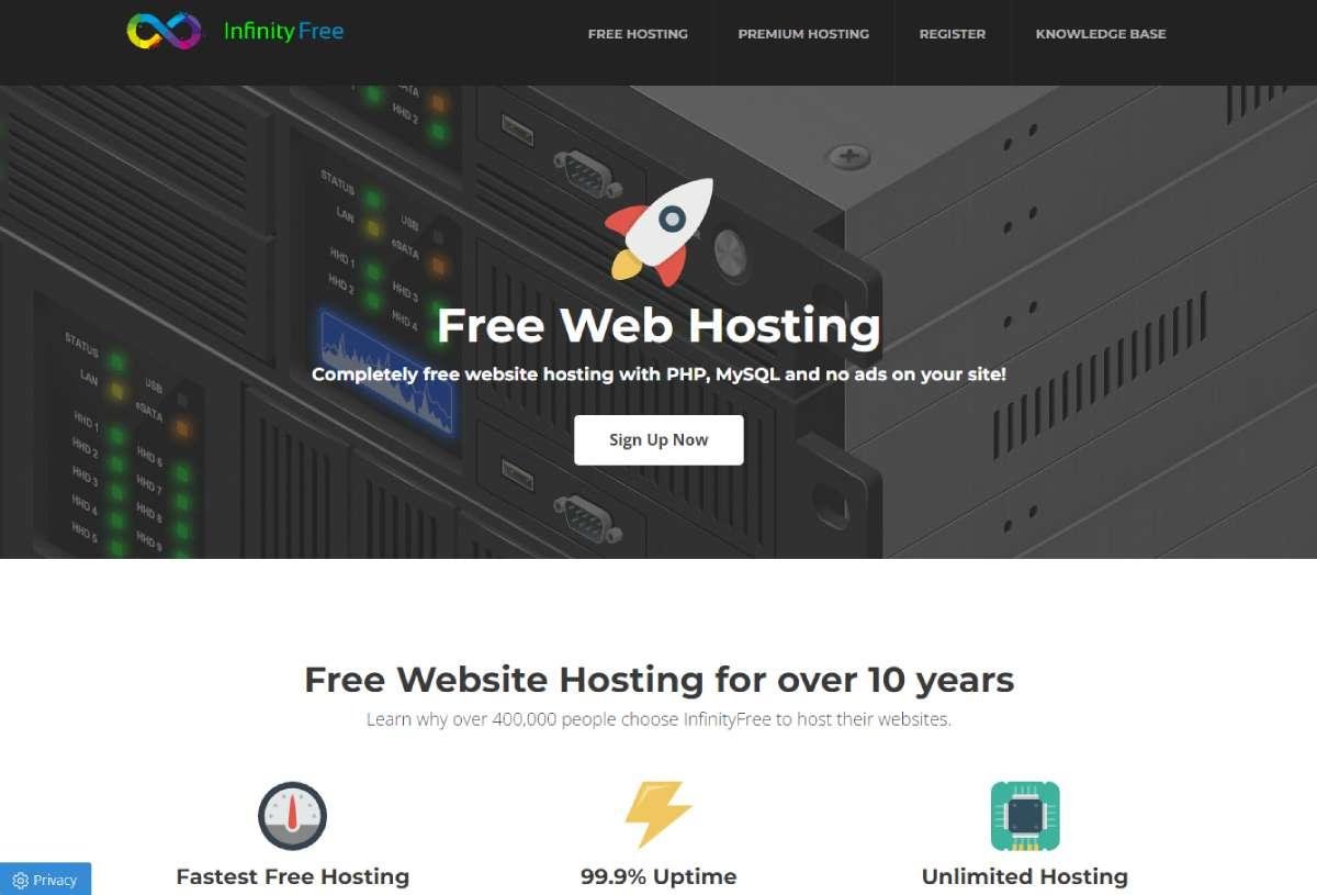 free web hosting for a website in 2026